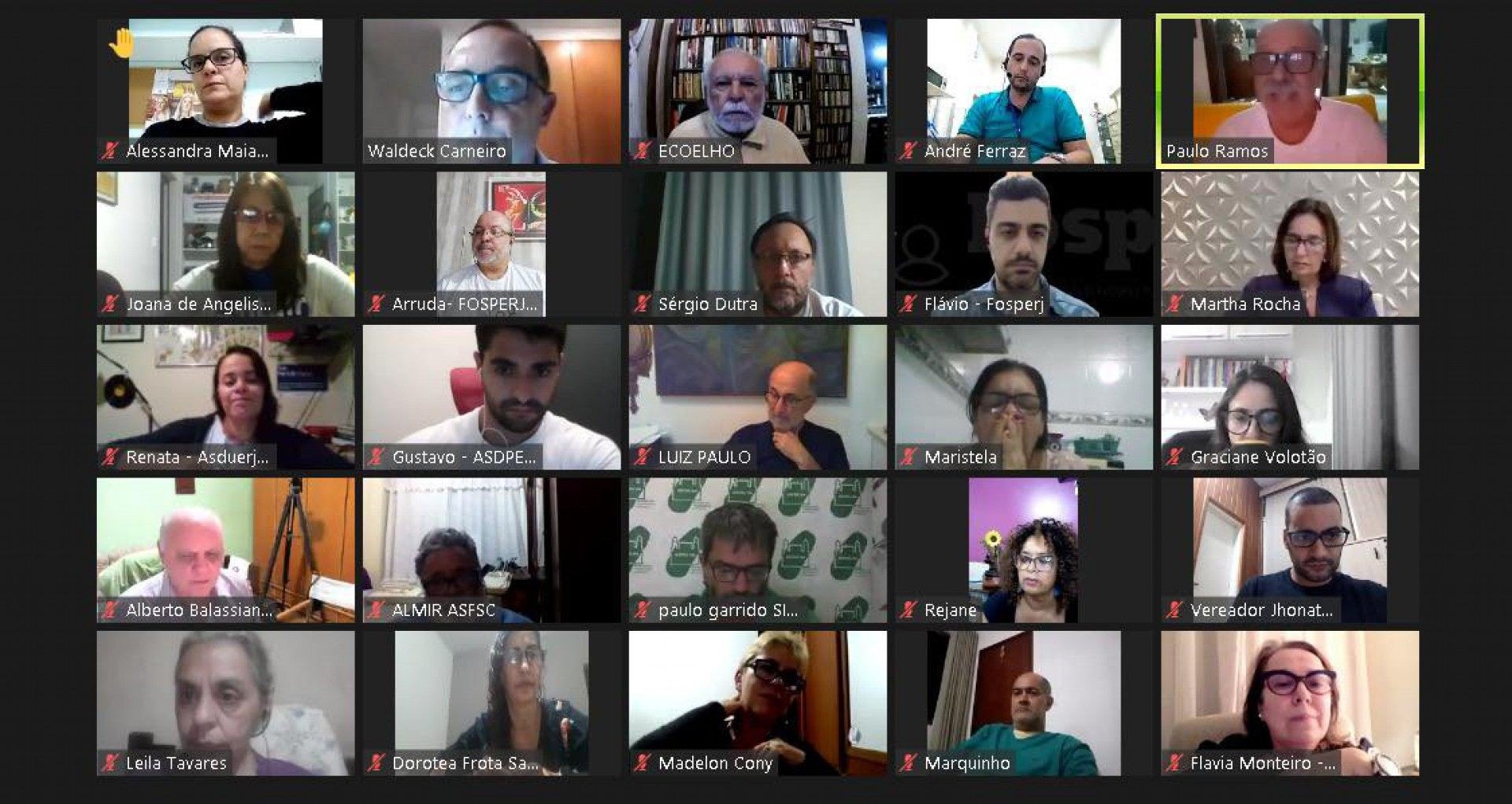 Vereadores e deputados lançam Frente Parlamentar Mista em Defesa do Serviço Público no Rio