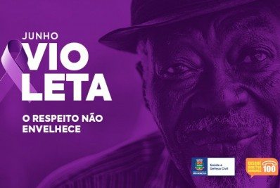 'Junho Violeta': mês de conscientização contra violência ao idoso em SG