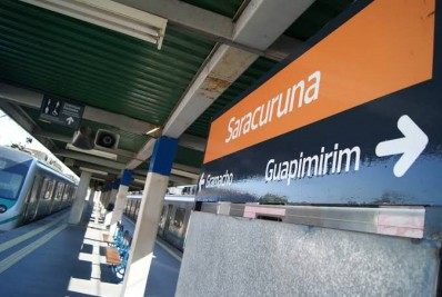 Trem da SuperVia não vai até a estação de Guapimirim desde abril
