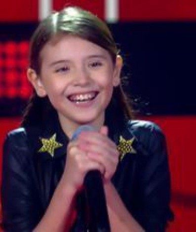 Sofia conquistou os jurados do The Voice Kids cantando um sucesso de Janis Joplin - Divulgação