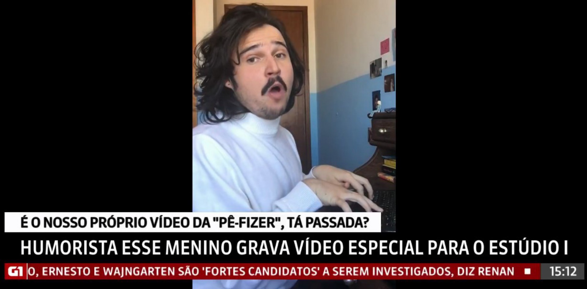 Meu primeiro post aqui,a foto foi tirada da thumb de um vídeo de gênio quiz  dele,acho que é de 2017 : r/HUEstation