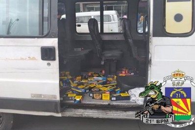 PM recupera carga de cigarros e carro roubados em Meriti