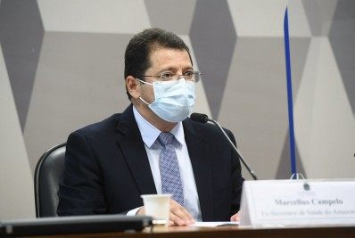 Em depoimento à CPI, Campêlo diz que problema de abastecimento de oxigênio foi até o final de janeiro