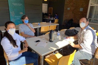 Ontem a Secretaria de Cultura de Paraty recebeu o prof. Marcelo Jardim