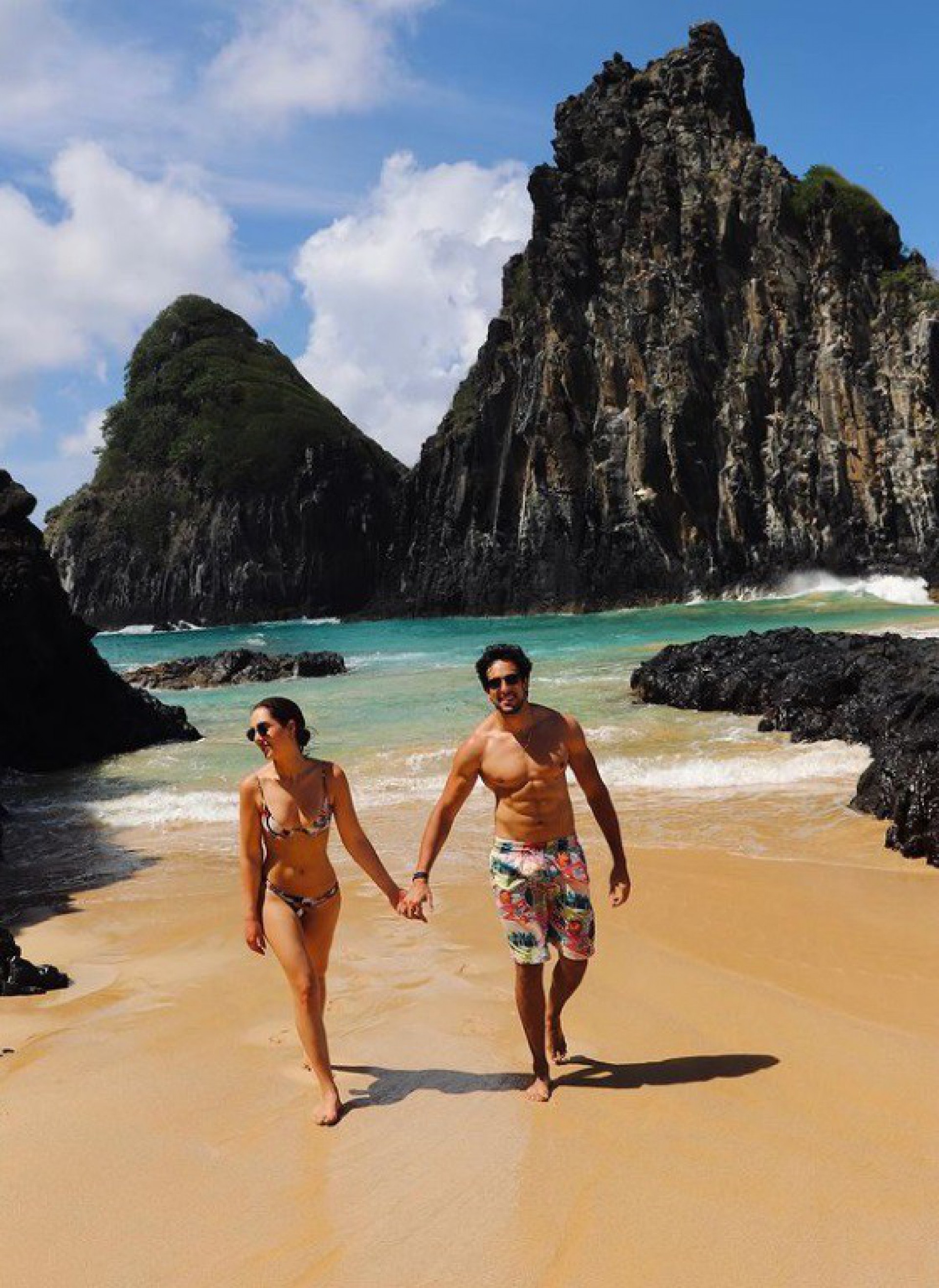 Lara Silva e Julinho Casares - Reprodução