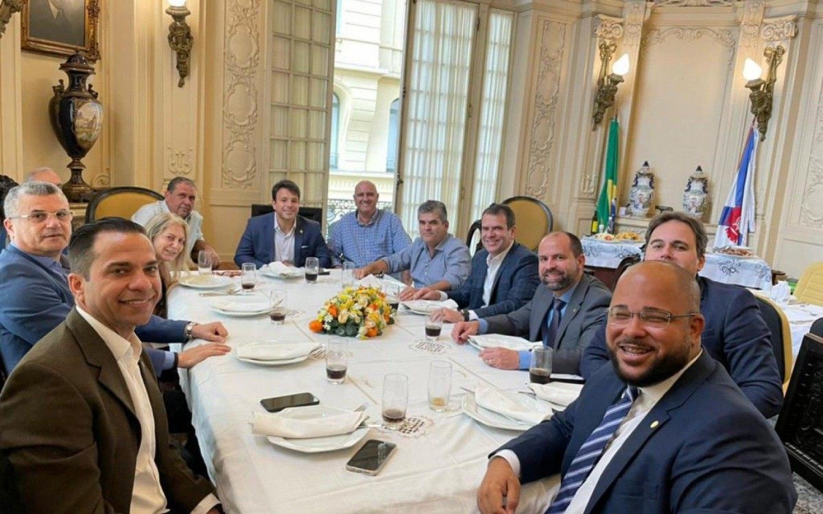 Washington Reis em agenda com vereadores do Rio de Janeiro