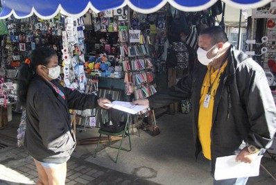 Fiscalização a lojistas e ambulantes de SG busca ordenamento e limpeza