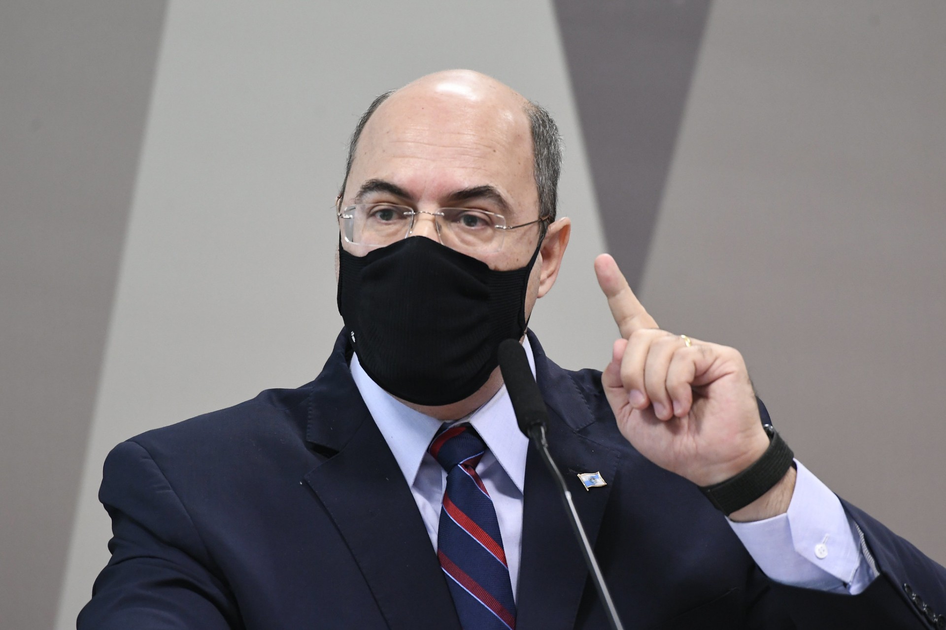 CPI da Covid: Wilson Witzel pede para se retirar da sess&atilde;o
