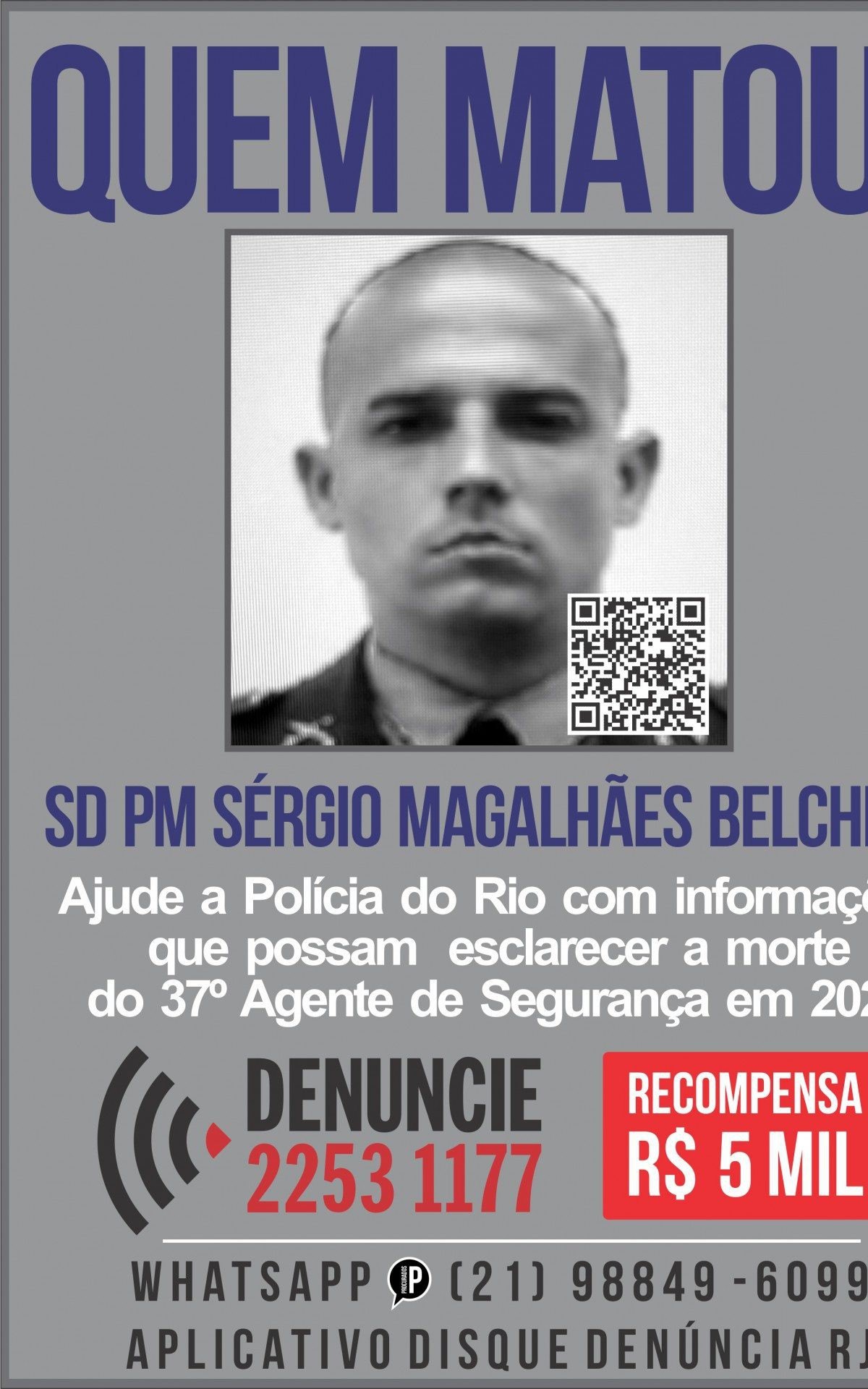 Pol&iacute;cia pede informa&ccedil;&otilde;es que possam levar &agrave; pris&atilde;o dos criminosos