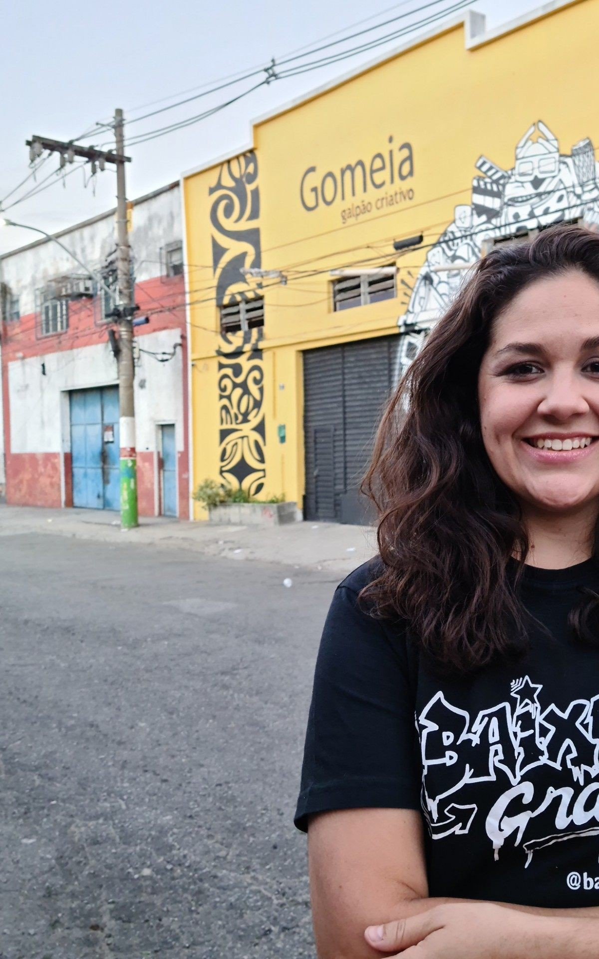 Clara de Deus, uma das idealizadoras do Festival e também responsável pelo Gomeia Galpão Criativo.