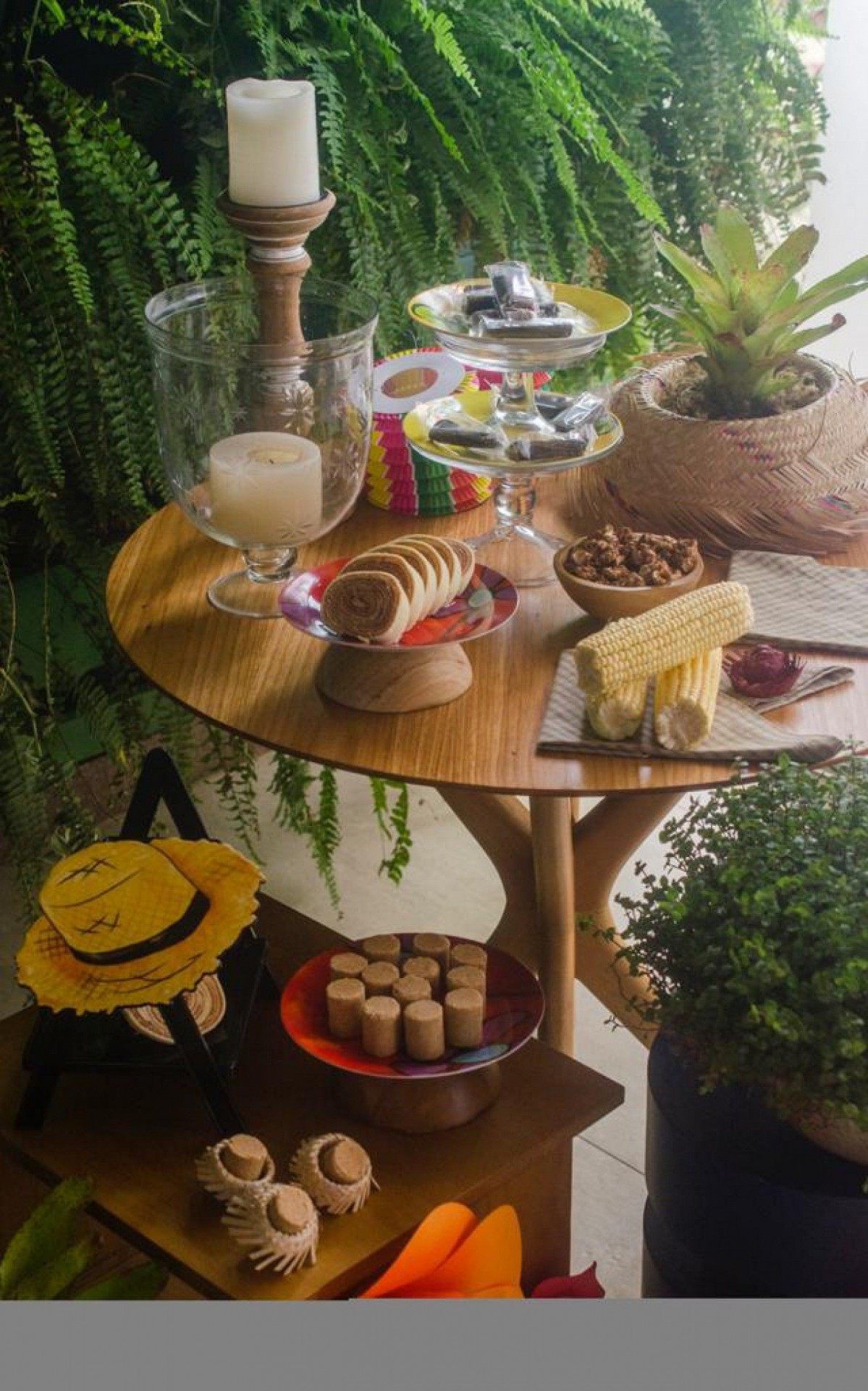 Festa junina em casa