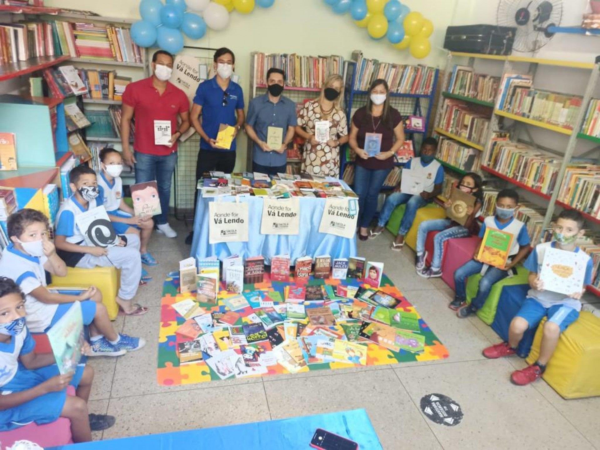 Projeto literário em escolas de Duque de Caxias - Divulgação