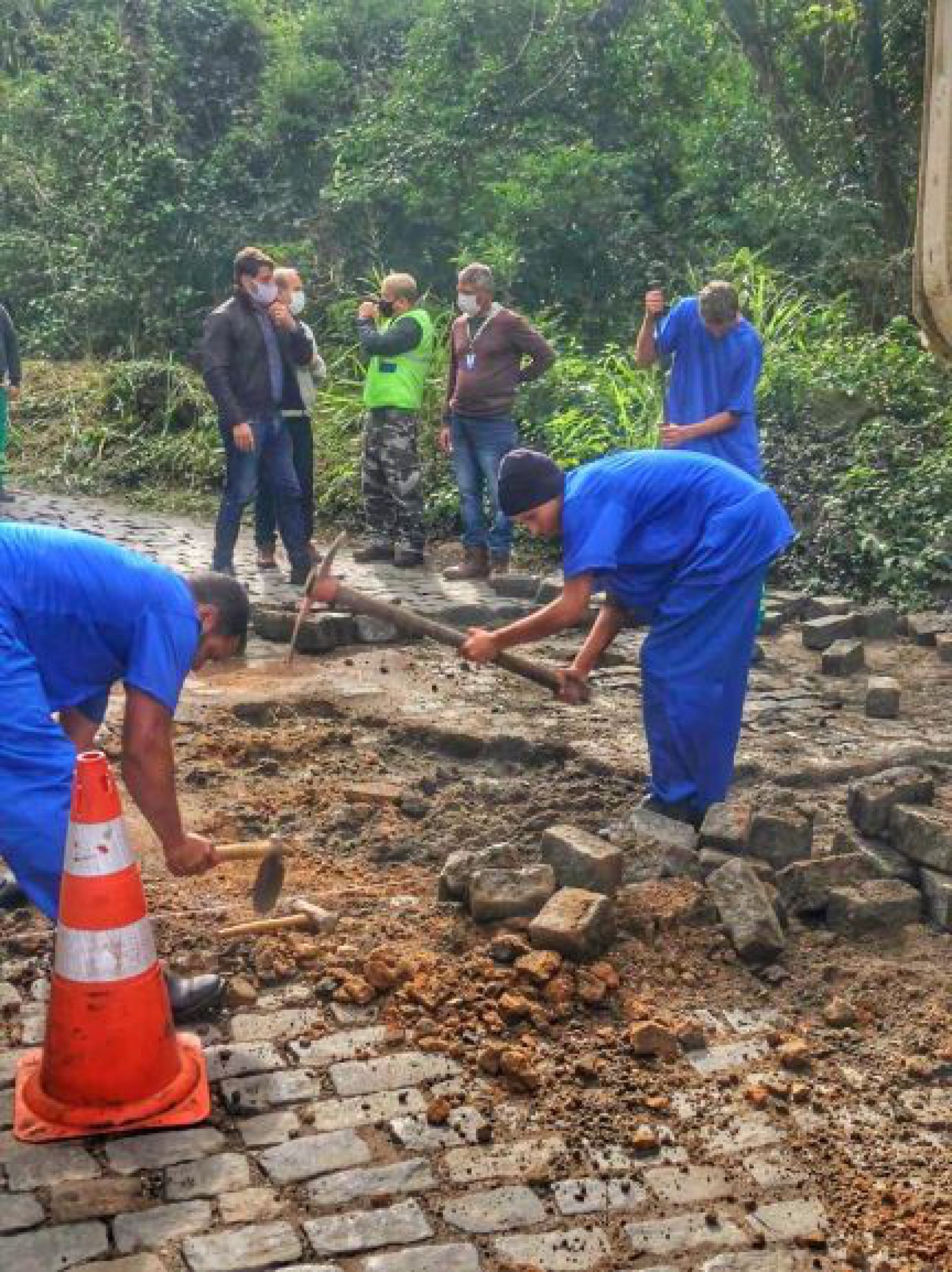 Obras de manuten&ccedil;&atilde;o da Serra Velha s&atilde;o retomadas