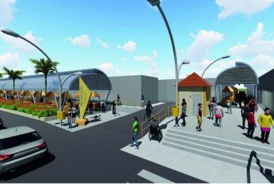Prefeitura de Belford Roxo começa a construção do Mercado Popular para ambulantes