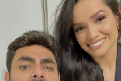 Juliette reencontra Rodolffo e brinca: 'Continua feio'