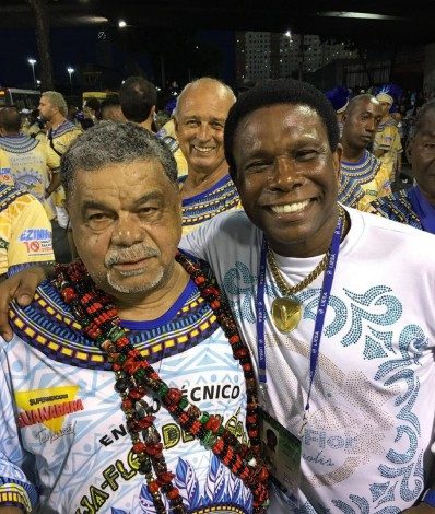 Laíla e Neguinho da Beija-Flor - Reprodução