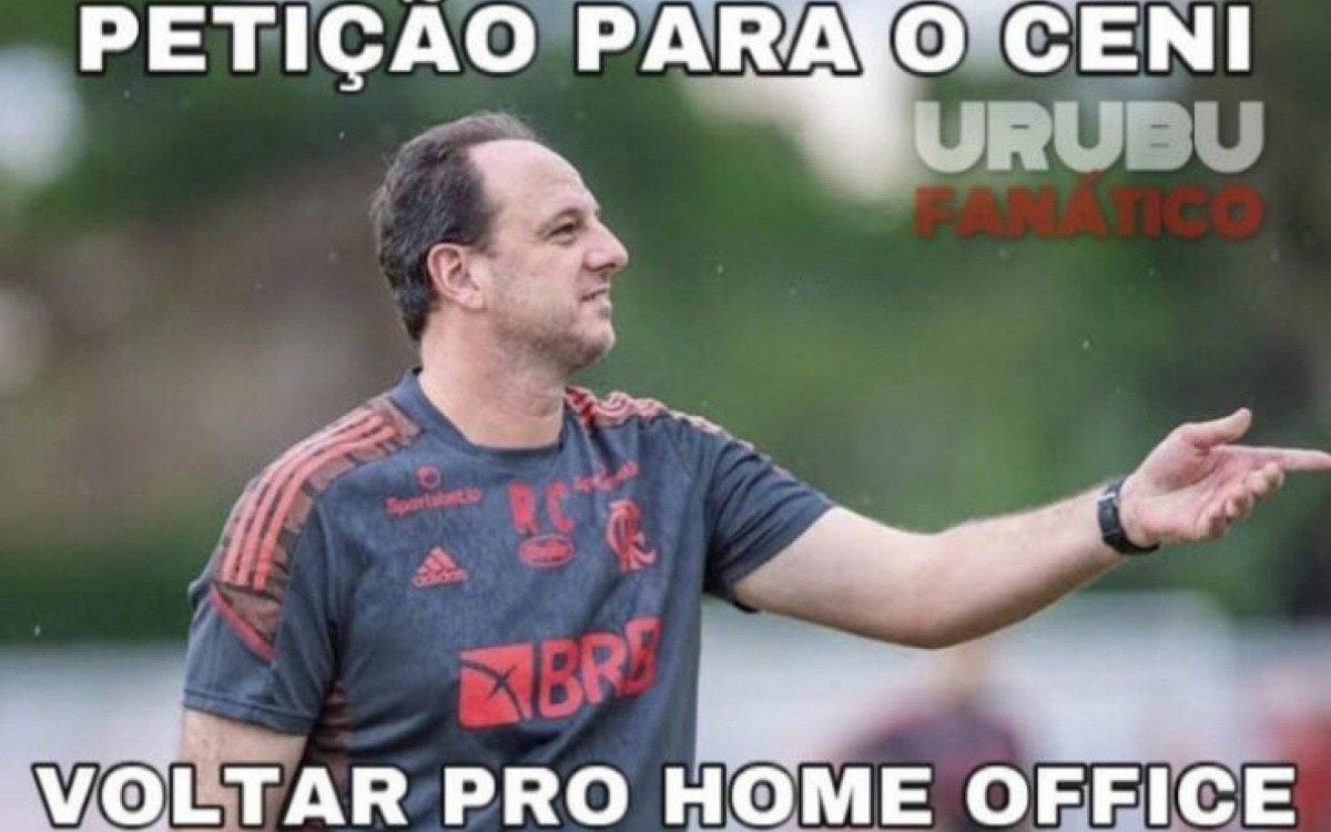 Flamengo sofre com memes após derrota para o Bragantino - Reprodução