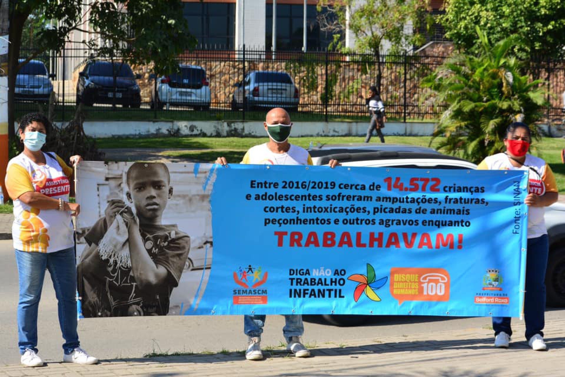 Projeto Assist&ecirc;ncia Presente em Belford Roxo chama aten&ccedil;&atilde;o do combate ao Trabalho Infantil