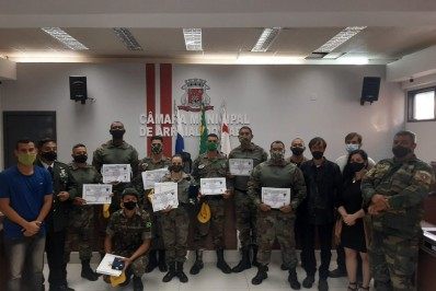 Guarda Marítima de Arraial do Cabo conclui curso de especialização