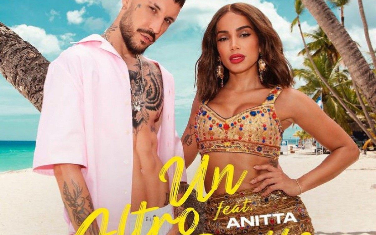 Capa de 'Un altro ballo', single de Fred de Palma e Anitta 