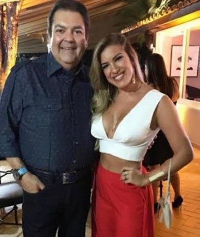 Lorena Improta e Fausto Silva - Reprodução Instagram