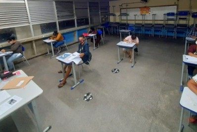 Quissamã realiza avaliação bimestral com os alunos da Educação de Jovens e Adultos