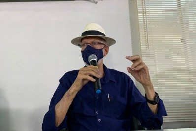 Prefeito de Cabo Frio passa por cirurgia no nariz após se acidentar em vistoria de obra