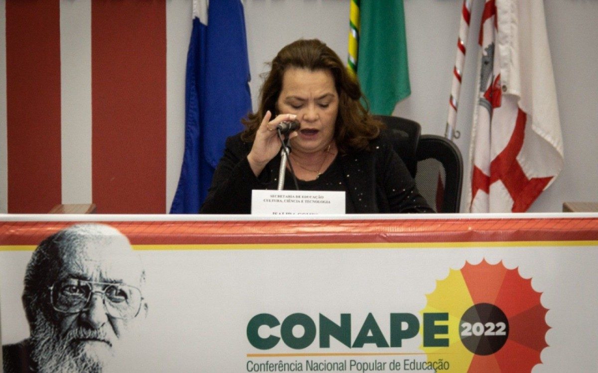 A secretária municipal de Educação, Isalira Ramos Gomes participou do evento - Foto: Divulgação