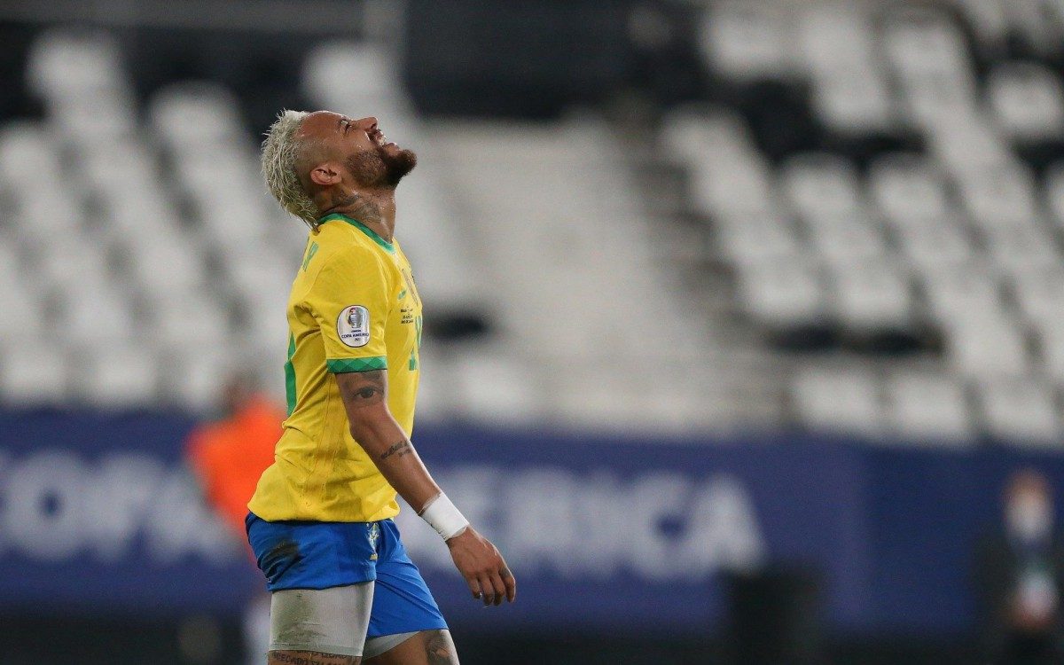 Brasil x Colombia se enfrentam pela 3 rodada da fase de grupos pela Copa America. Neymar Jr. - Daniel Castelo Branco