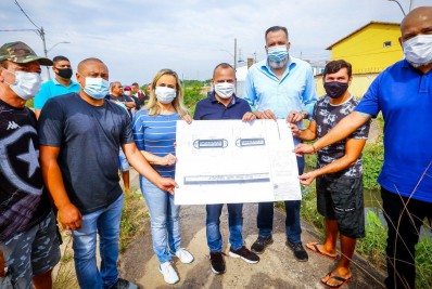 Roncalli terá mais de 30 ruas asfaltadas e valões canalizados em Belford Roxo