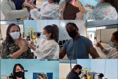 Varre-Sai começou a vacinar pessoas a partir de 40 anos