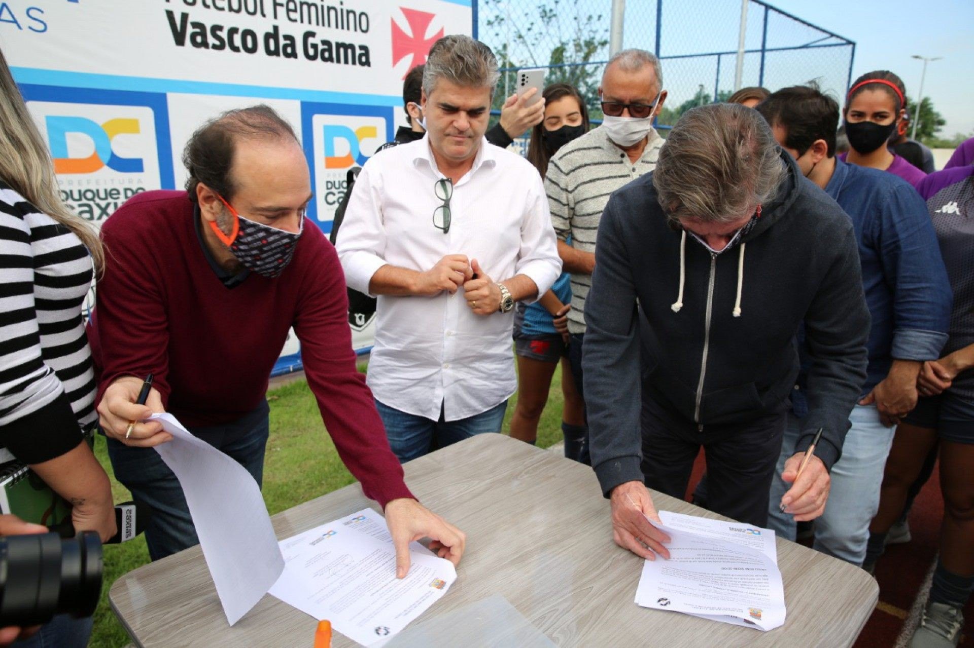 Vasco abre CT do futebol feminino na Vila Ol&iacute;mpica de Caxias