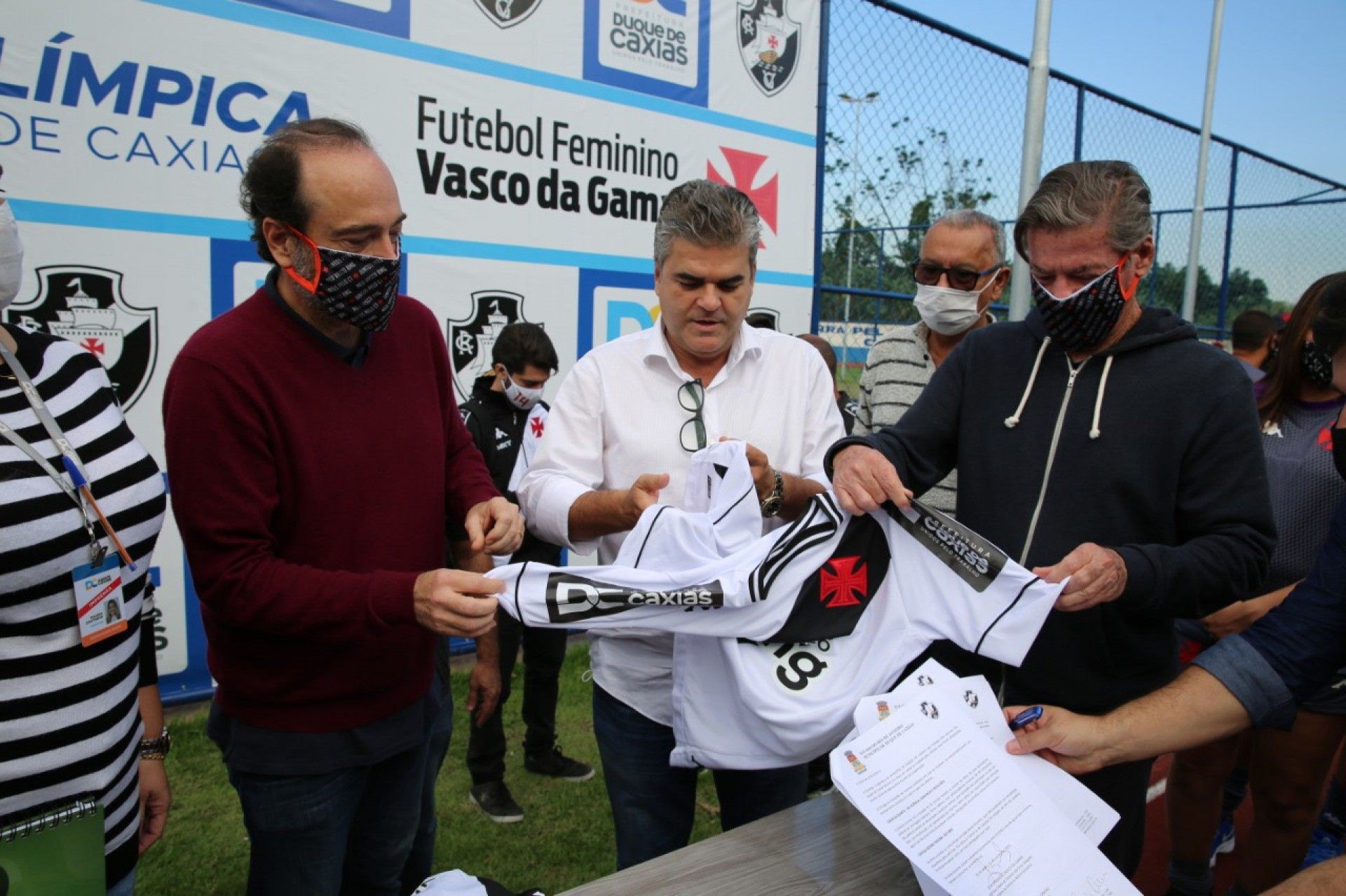 Vasco abre CT do futebol feminino em Duque de Caxias - Eliakim Moura/Divulgação
