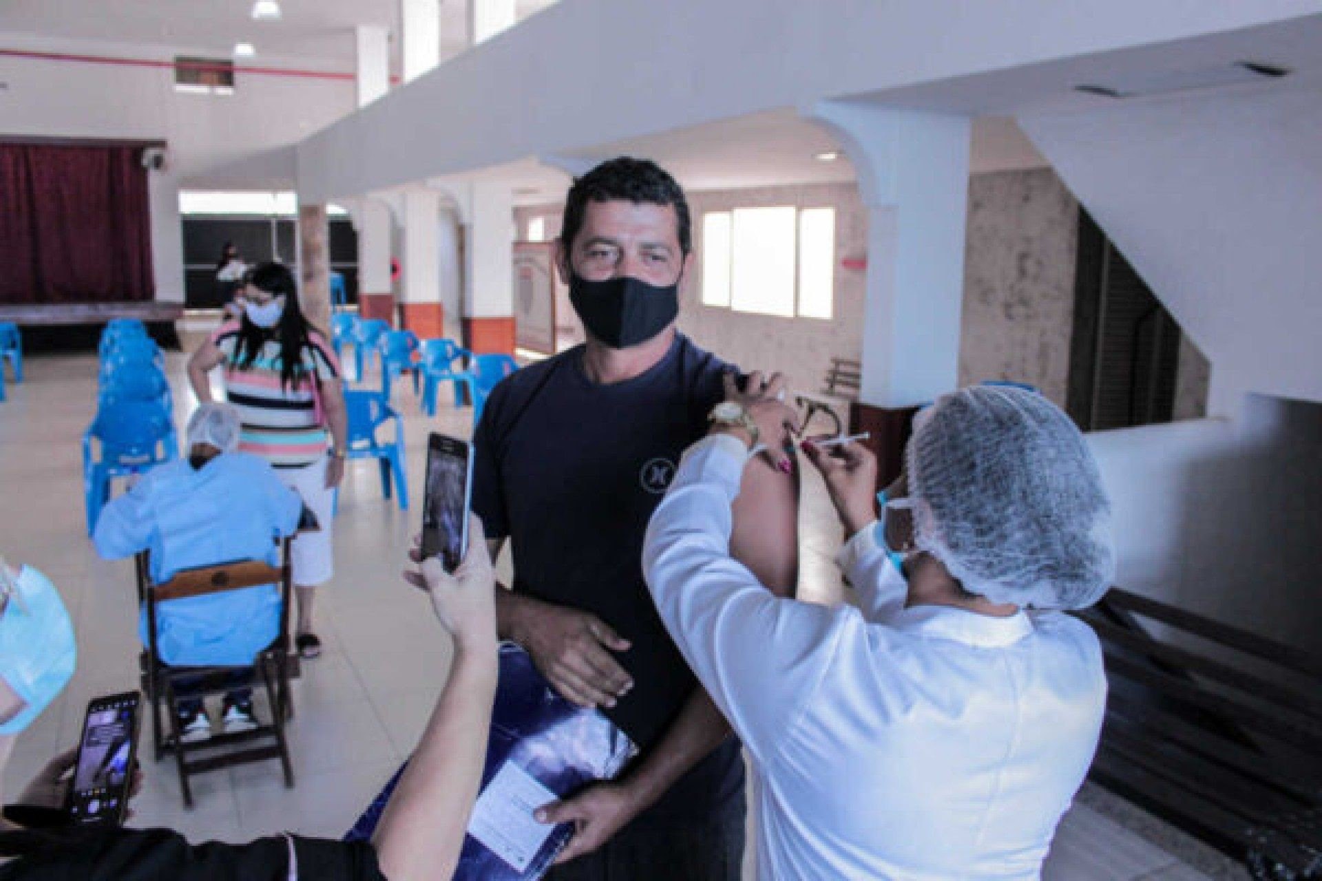 S&atilde;o Pedro vacina moradores de 47 e 48 anos ou mais a partir de segunda-feira (25)