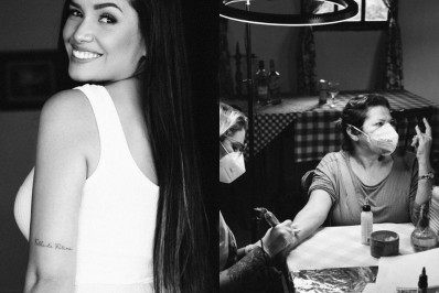 Juliette e a mãe fazem tatuagens uma para a outra