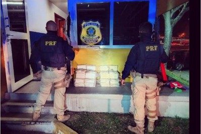 Polícia apreende 100 quilos de drogas na Via Dutra
