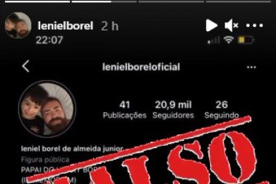 Perfil fake aplica golpes nas redes sociais ao pedir doação usando nome do pai de Henry Borel