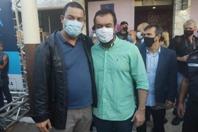 O prefeito Vidal visita Miguel Pereira e faz importantes reuniões