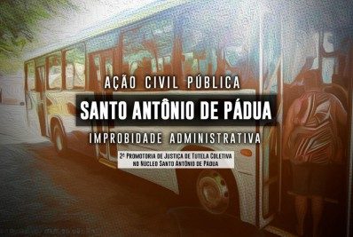 MPRJ ajuíza ação contra prefeito de Santo Antônio de Pádua, referente a serviço público de ônibus