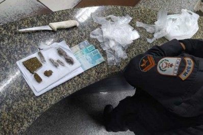 Em Itaperuna, ação do 29° BPM prende homem por tráfico de drogas