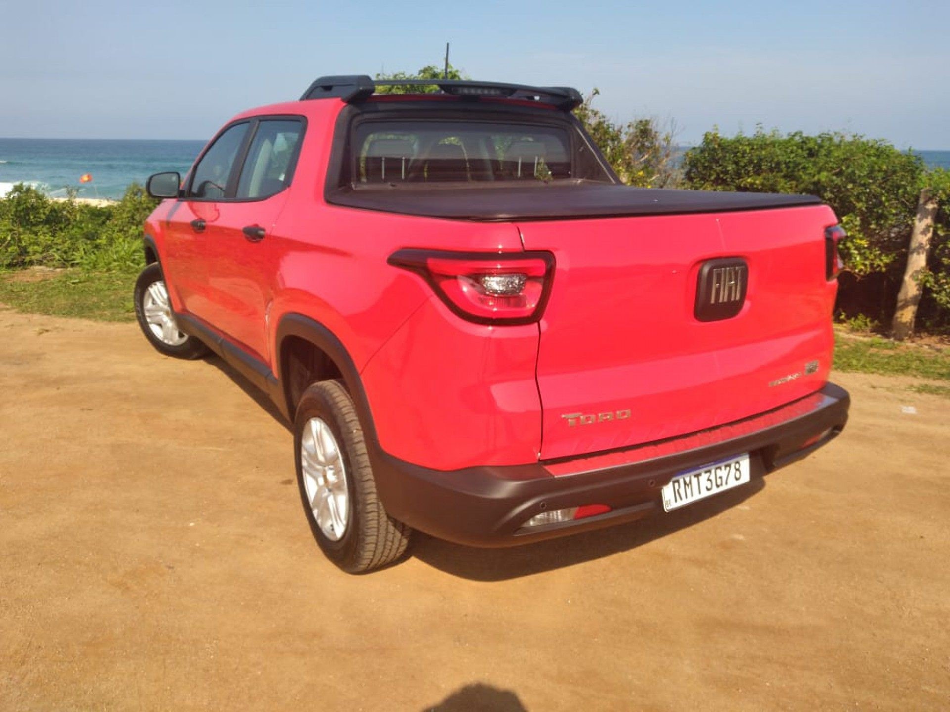 Atrás não houve nenhuma alteração na Toro 2022 em relação às linhas anteriores - Lucas Cardoso