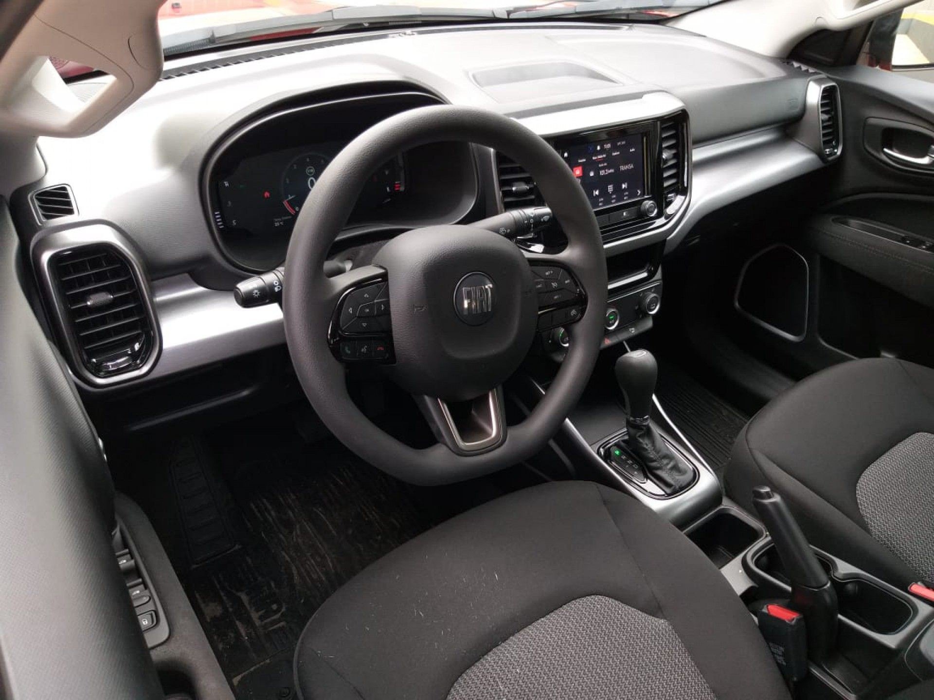 O design interior da Toro ganhou muito em relação às linhas anteriores - Lucas Cardoso