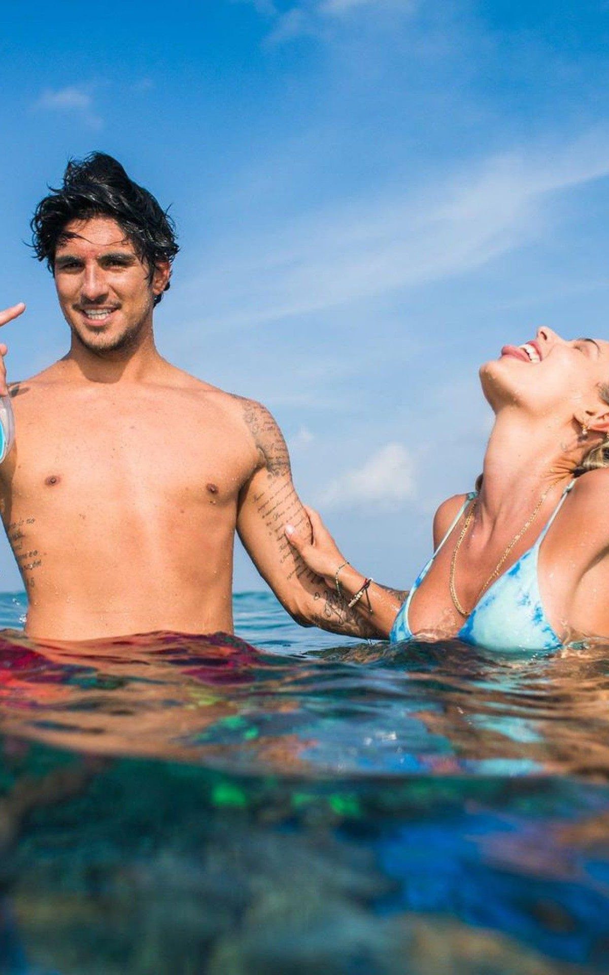 Gabriel Medina e Yasmin Brunet