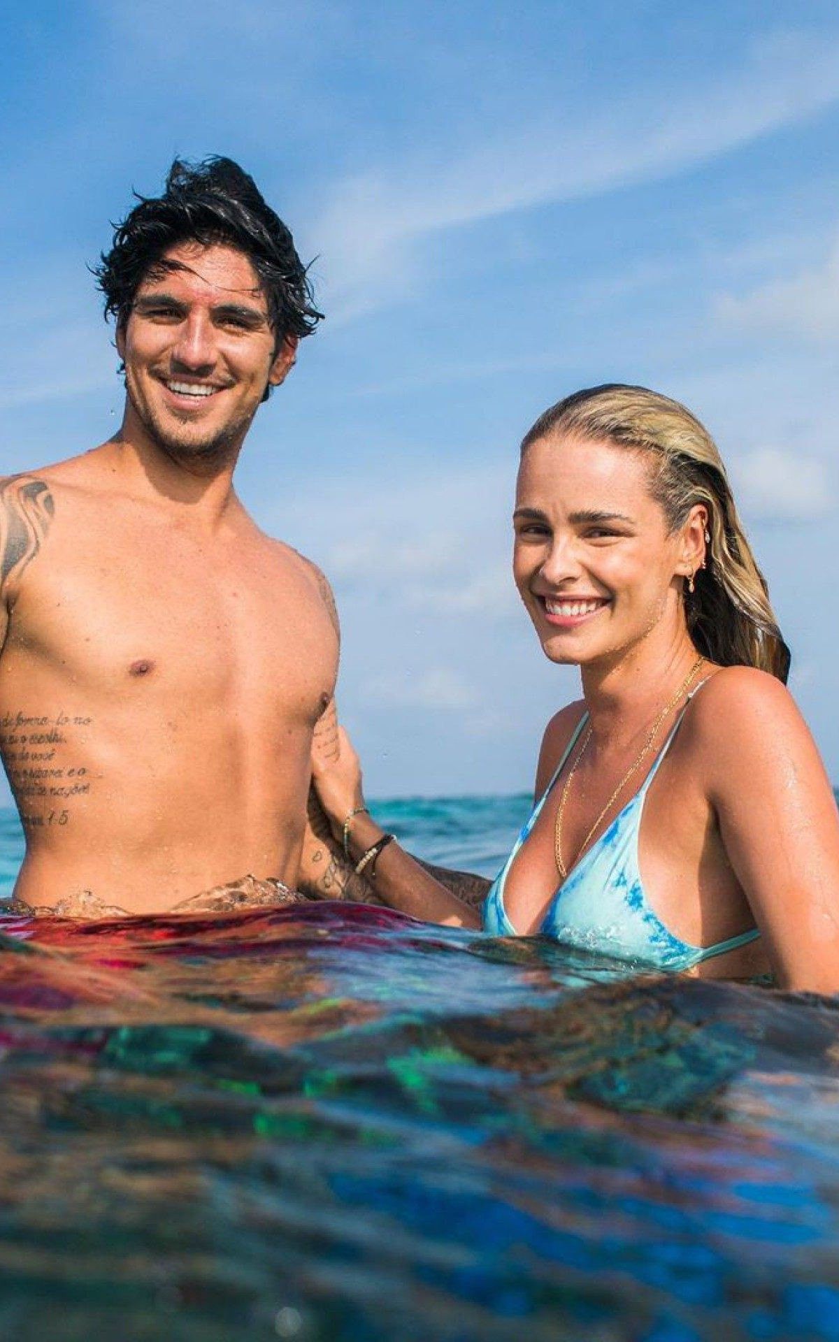 Gabriel Medina e Yasmin Brunet