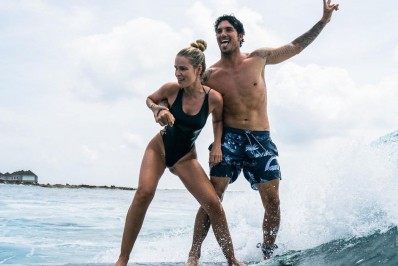 Yasmin Brunet e Gabriel Medina; um show de falta de noção