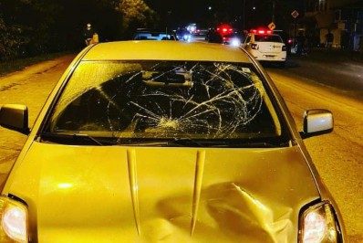 Acidente grave próximo à entrada de Cem Braças em Búzios