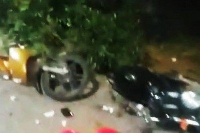 Embriagada, motorista de BMW atinge grupo de motoboys e deixa um morto