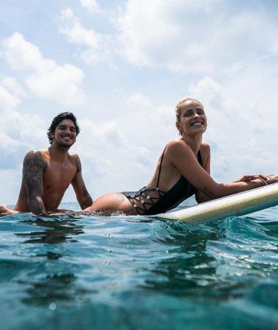Gabriel Medina e Yasmin Brunet - Reprodução de internet
