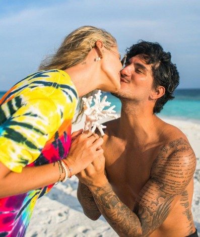 Gabriel Medina e Yasmin Brunet - Reprodução de internet