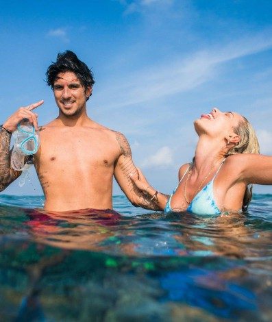 Gabriel Medina e Yasmin Brunet - Reprodução de internet